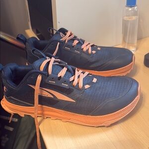 Altra lone peak 8 Navy and coral Running Shoes